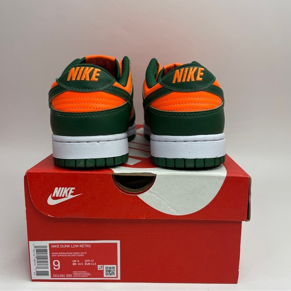 Nike Dunk Low Retro “Miami Hurricanes” 2023 - Picture 4 of 4